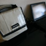 Bag in comparison to my laptop