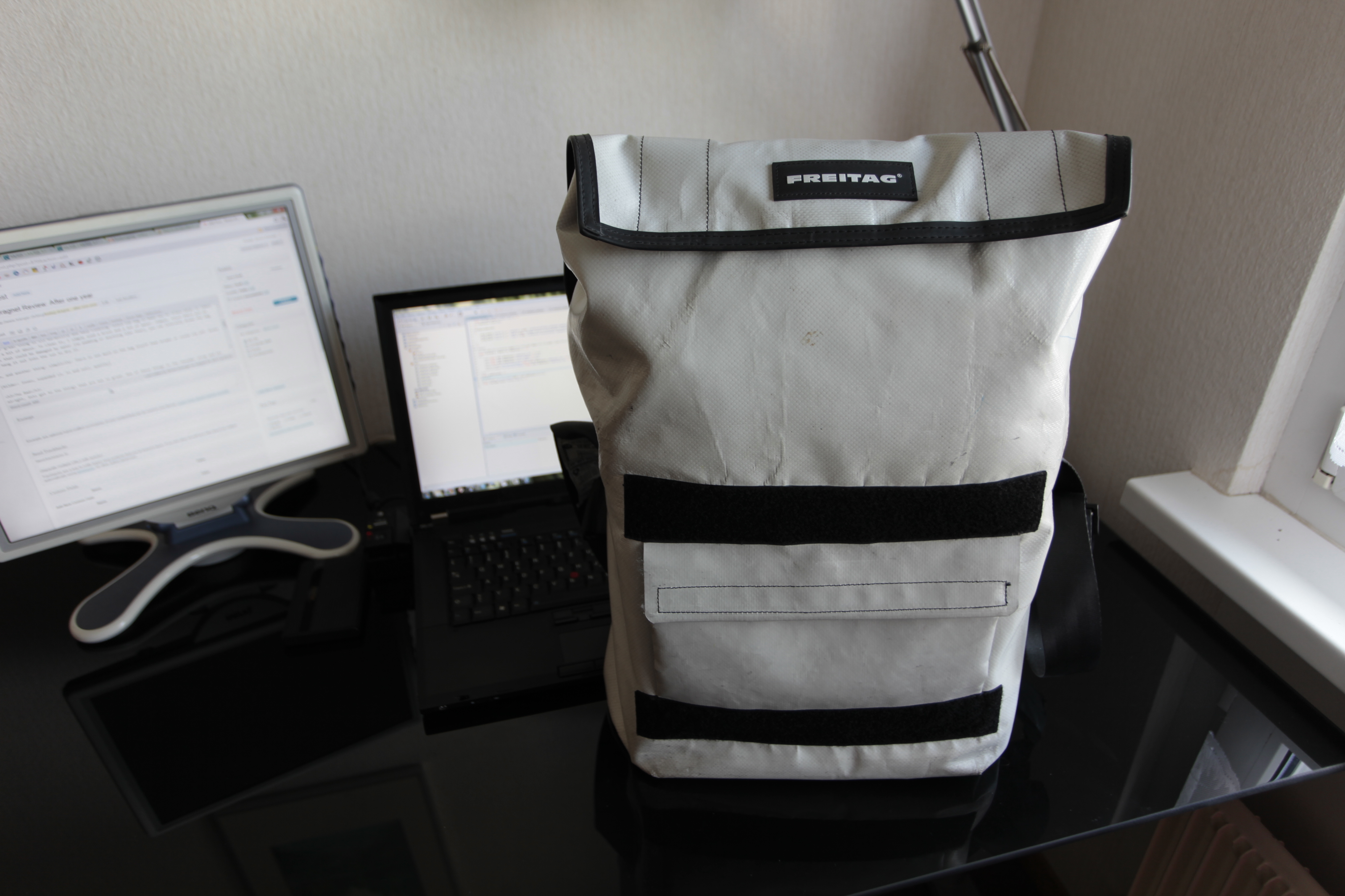 Photo showing the bag fully expanded